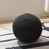 KINWELL Boucle Detachable Sphere-Shaped Decorative Throw Pillow - 3 of 4