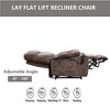 Power Lift Recliner Chair for Elderly, Dual Motor Power Lift Chair, 180° Lay Flat Sleeper Electric Recliner Chair Sofa - 4 of 4