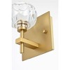 Elegant Lighting Graham 1 - Light Sconce in  Gold - 2 of 4