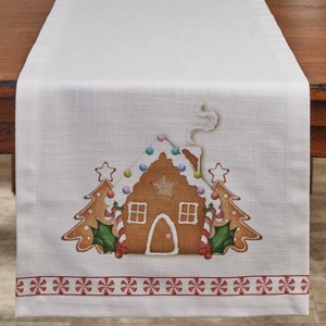 Split P Gingerbread Table Runner 15" X 54" - 1 of 3