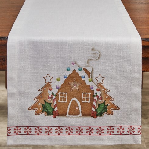 Split P Gingerbread Table Runner 15