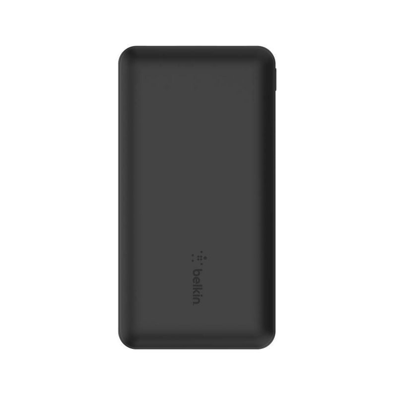 Belkin 10000mAh Power Bank 15W with USB-A and USC-C - Black, 1 of 6
