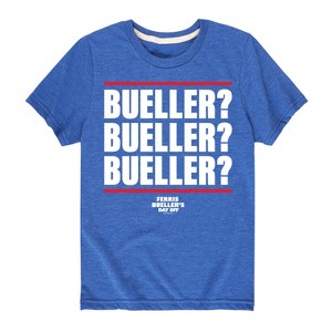 Boys' - Ferris Bueller's Day Off - Bueller Bueller Bueller Short Sleeve Graphic T-Shirt - 1 of 4