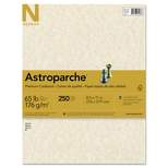 Neenah Paper Astroparche Specialty Card Stock 65 lbs. 8-1/2 x 11 Natural 250 Sheets/Pack 26428