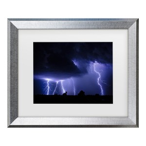 Trademark Fine Art - Christian Skilbeck Fingers Of God Matted Framed Art - 1 of 4