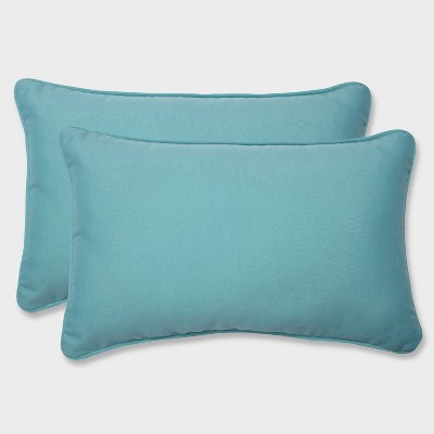 aqua blue decorative pillows