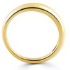 Pompeii3 Women's 14k Yellow Gold Stackable High Tapered Dome Polished Band Shiny Ring - 3 of 4