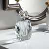 Dahlia Studios Ryden 7 1/4" High Clear Glass Decorative Perfume Bottle - 2 of 4