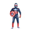 Jazwares Marvel Kids' Captain America 12" Shield Halloween Costume Weapons - Red - 4 of 4