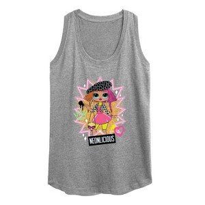 Women's - LOL Surprise! - Neonlicious Graphic Racerback Tank - 1 of 4