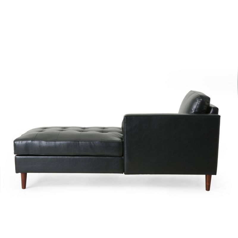 Malinta Contemporary Tufted Upholstered Chaise Sectional - Christopher Knight Home, 6 of 17
