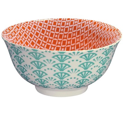 Cilio "Fan" Porcelain Bowl, 17 fl. oz., 6" dia., Set of 6