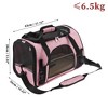 Unique Bargains Pet Carrier Bag Foldable Transport Box with Removable Plush Mat - 2 of 4