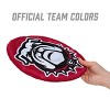 NCAA Georgia Bulldogs Flimzee Flying Disc: Polyester, 10" Diameter - 3 of 4