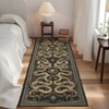 Washable Snake Print Large Living Room Rugs, Animal Print Forest Bedroom Carpet, Soft Non Slip Floor Cover for Kitchen Dining Room - 2 of 4