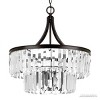 Urban Ambiance Luxury Traditional Chandelier,  23-7/8"H x 22-1/4"W,  Olde Bronze Finish, UHP2462 - 3 of 4