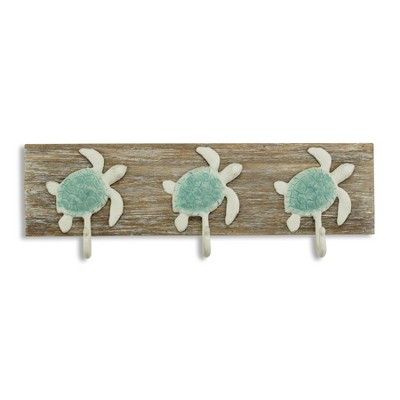 Cheung's Coralia Sea Turtle Coat Hanger 3 Hook