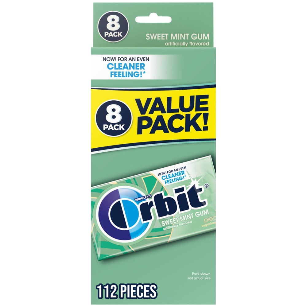 Orbit Sweet Mint Sugarfree Gum Value Pack - 112ct