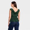 Women's Ruffle Sleeve Lace Blouse - Universal Thread™ - 2 of 3