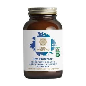 Pure Synergy Eye Protector® – Vision Support with Lutein, Zeaxanthin & Astaxanthin – 60 Capsules - 1 of 4