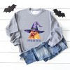 Simply Sage Market Chick Or Treat Watercolor Distressed Sweatshirt - 3 of 4