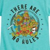 Girls' - Teenage Mutant Ninja Turtles - Leo and Brothers There Are No Rules Fitted Short Sleeve Graphic T-Shirt - 2 of 4