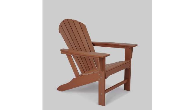 3pk Seating Set with Plastic Resin Adirondack Chairs & Side Table - EDYO LIVING
, 2 of 11, play video