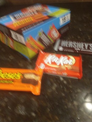 Reese's, Hershey's And Kit Kat Milk Chocolate Candy Bars Variety Pack ...