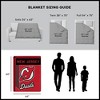 Sweet Home Collection NHL New Jersey Devils Microfiber Plush Throw Blanket - 4 of 4