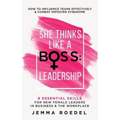 She Thinks Like a Boss - Large Print by  Jemma Roedel (Hardcover)