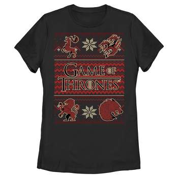 Women's Game of Thrones Christmas Ugly Sweater T-Shirt