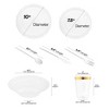Smarty Had A Party Clear Vintage Plastic Tableware Set - 60 Sets - 2 of 4
