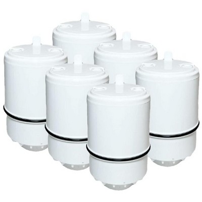Nispira RF3375 Compatible Water Filter Replacement For All PUR Faucet Filtration Systems Removes Chlorine, Lead, Odor, Color. 6 Packs