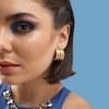 SOHI Women's California Gold Casual Drop Earring - 3 of 4