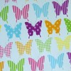 Slickblue Colorful Butterflies Wallpaper Roll, Pre-pasted Removable Vinyl for Home Decorating, 45 sq ft - 3 of 3