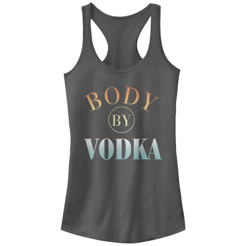 CHIN UP Body By Vodka Racerback Tank Top, 1 of 4