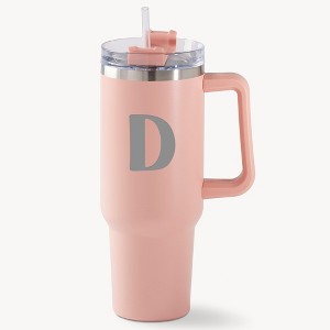 Personalization Mall Engraved Initial 40 oz Stainless Steel Tumbler - 1 of 1