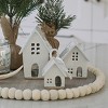 Split P Wool Cream Ball Garland - 2 of 3