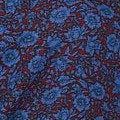 navy wine floral