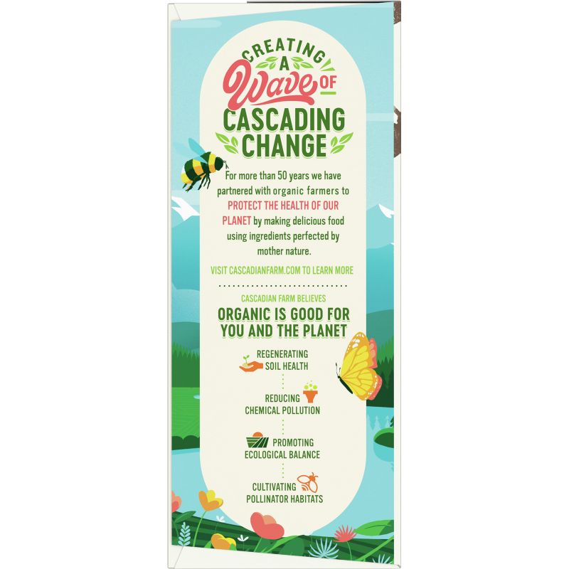 Cascadian Farms Organic Dark Chocolate Chip Chewy Granola Bars - 10ct, 4 of 13