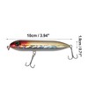 Unique Bargains Fishing Lures Catfish Rattling Line Float Lures Topwater Bass Lures Yellow Red - 3 of 4