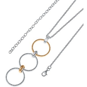 Lucy Quartermaine - Triple Hula Multi-Finish Long Necklace - 1 of 4