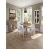 23.25"Ladderback Side Dining Chair is Ocean Colored Finish Set of 2 - 2 of 4