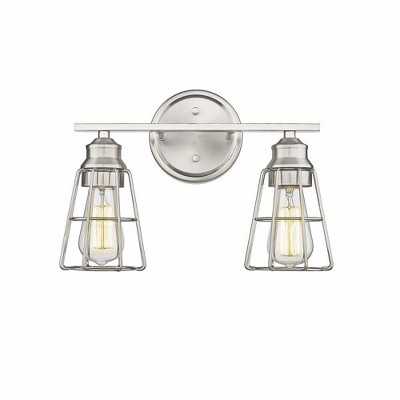 Millennium Lighting 2 - Light Vanity in  Brushed Nickel