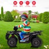 12V Kids Ride on ATV, Battery-Operated Car for Toddlers, High/Low Variable Speed Ride on Electric Vehicle with LED Light,Music,USB - 2 of 4