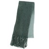 CTM Women's Drop Dye Lurex Winter Scarf - 2 of 2
