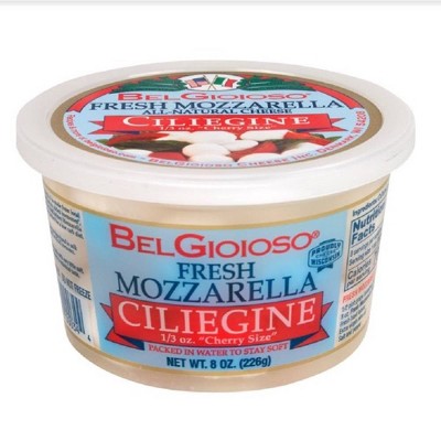 Belgioioso Fresh Mozzarella Ciliengine Cheese - 8oz