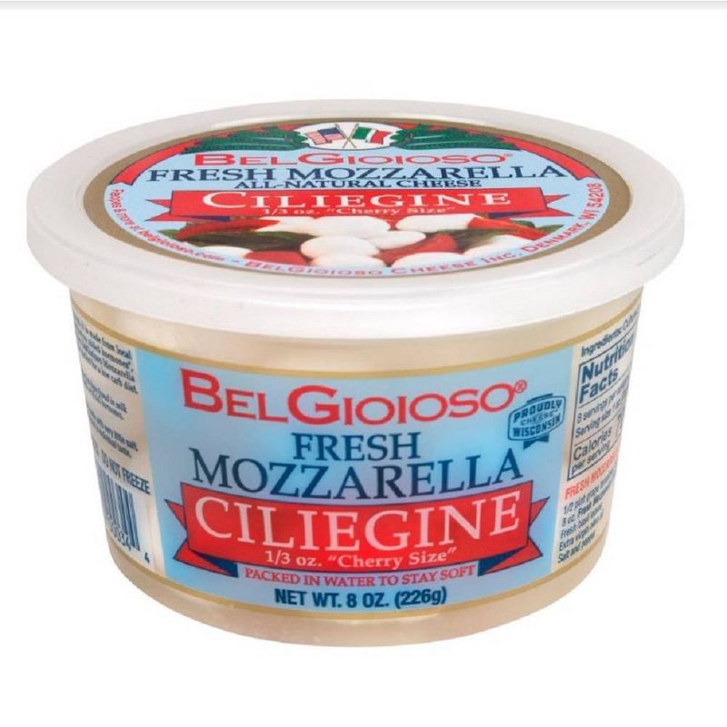 BelGioioso Fresh Mozzarella Ciliengine Cheese - 8oz, 1 of 9