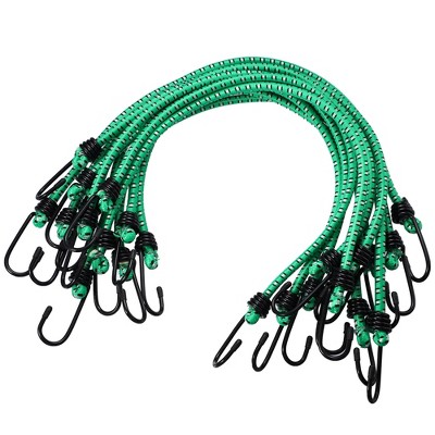 Unique Bargains Bike Elastic Tie Down Straps Hooks Moving Load Securing ...