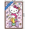 Trends International Hello Kitty: 21 Sugar Rush - Rainbow Framed Wall Poster Prints - 3 of 4
